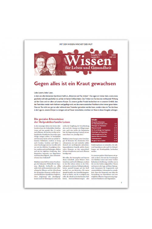 Wissen Nr. 10 - Gegen alles ist ein Kraut gewachsen